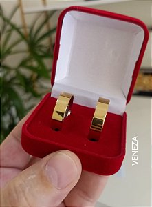 Par Alianças Retas 6mm