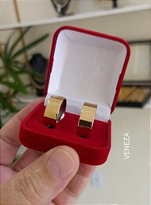 Par de Alianças Retas 8mm