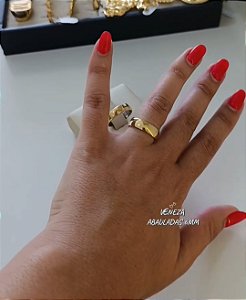 Par de Alianças Abauladas 6mm