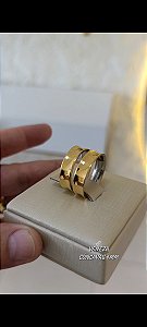 Par de Alianças Côncavas 6mm