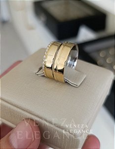 Par de Alianças Elegance
