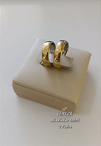Par de Alianças 1 P 6mm
