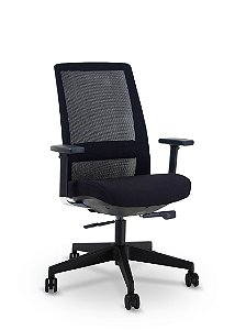 CADEIRA GIRATÓRIA CAVALETTI C4 - BASE EM NYLON