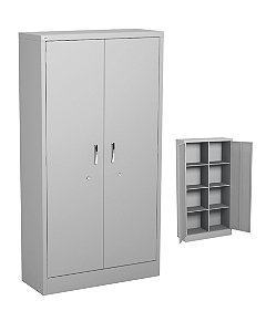 ARMÁRIO 2 PORTAS DE ABRIR C/ DIVISOR INTERNO - VEGEL