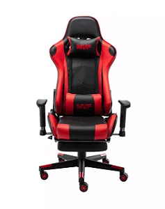 CADEIRA GAMER MVP PRETA/VERMELHA - FRATINI
