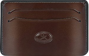 CART. MITTY SLIM 100% COURO LEGÍTIMO - CÓD PC1PRG
