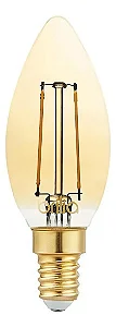 LÂMPADA VELA FILAMENTO VINTAGE E14 2,5W -BRILIA