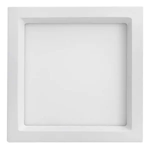 PAINEL RECUADO ABS 18W 22X22 BRANCO - OPUS