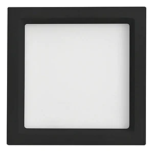 PAINEL RECUADO 28W 35X35CM PRETO - STELLA