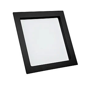 KIT LUMINARIA PAINEL EMBUTIDO RECUADO 20X20 18W 3000K