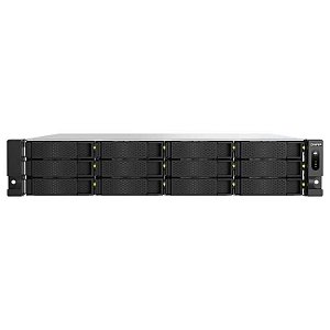 Qnap TS-h1277AXU-RP - Storage NAS 12 Bay p/ HDD SATA/SSD