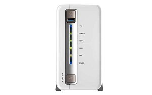 Qnap TS-251C - Storage NAS Residencial 2 Baias p/ HDD SATA