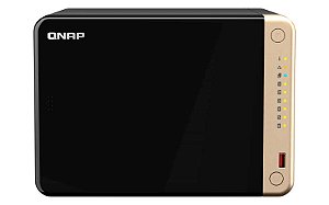 Qnap TS-664 - Storage NAS 6 Baias p/ HDD SATA/SSD