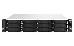 Qnap TS-h1887XU-RP - Storage NAS 12 Bay p/ HDD SATA/SSD