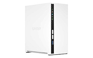 Qnap TS-233 - Storage NAS 2 Baias p/ HDD SATA e SSD