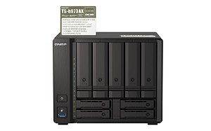 Qnap TS-h973AX - Storage NAS ZFS 9 Bay p/ HDD SATA/SSD