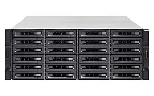Qnap TVS-EC2480U-SAS-RP Storage NAS / iSCSI / IP-SAN 24 Baias