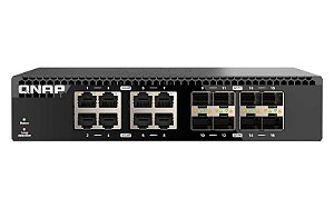 QSW-3216R-8S8T Qnap - Switch Não Gerenciável com 16 Portas