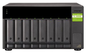 Qnap TL-D800C - JBOD NAS para 12 Discos hot swappable