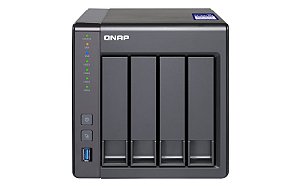 Qnap TS-431X2 - Storage NAS 4 Baias p/ HDD SATA