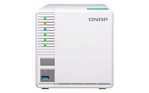 Qnap TS-328 - Storage NAS 3 Baias p/ HDD SATA