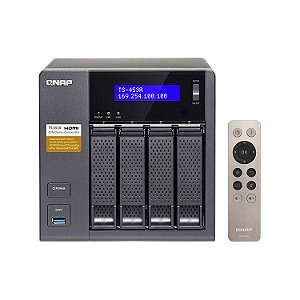 TS-453A Qnap - Storage NAS 4 Bay p/ HDD SATA