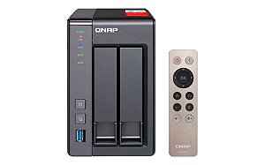 TS-251+ Qnap - Storage NAS 2 Baias p/ HDD SATA