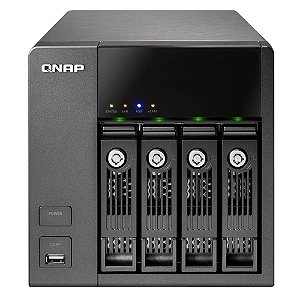 TS-410 Qnap - Storage 4 Baias p/ Discos SATA