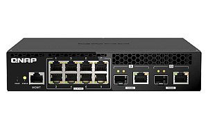 QSW-M2108R-2C Qnap - Switch Gerenciável de 10x portas SFP+/RJ45