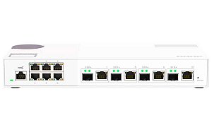 QSW-M2106-4C Qnap - Switch Gerenciável de 10x portas SFP+/RJ45