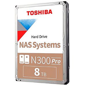 HDWG780XZSTB 8TB Toshiba - N300 Pro HD Interno NAS