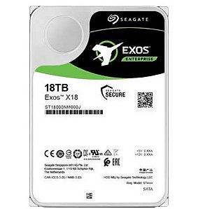 ST18000NM000J Seagate - HD Interno 18TB SATA Exos X18 - QNAP