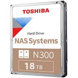 HDWG81JXZSTA 18TB Toshiba - N300 HD Interno NAS SATA