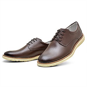 Sapato Sport Fino Masculino de Couro Dom Enrico – Ref. 0206 Tiago Souza Boots e shoes