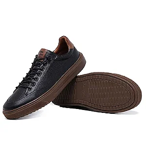 Tênis Casual Masculino de Couro Urban Viena – Ref. 29001 Tiago Souza Boots e Shoes