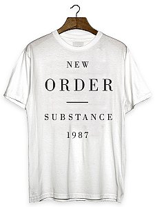Camiseta New Order Substance 1987