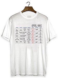 Camiseta The Cure Friday I'm in Love