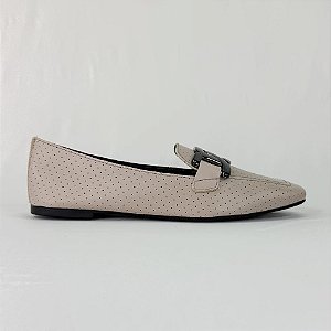 ISADORA - MOCASSIM FEMININO EM COURO VAZADO 1852