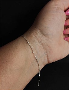 Pulseira Bolinha Prata 925