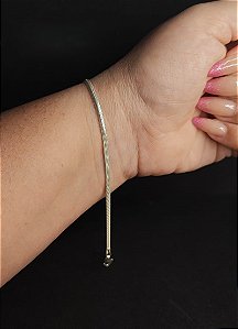 Pulseira Lacraia prata 925