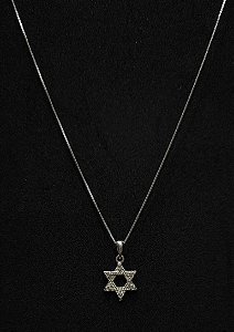 Colar estrela de Davi