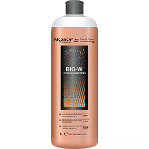 BIO W Rodas e Motores 1 litro Concentrado (Diluicao ate 1:60) Desengraxante / Shampo alcalino
