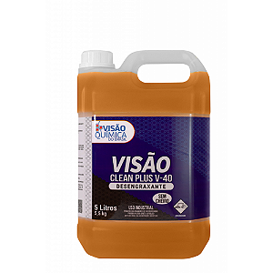 DESENGRAXANTE ALCALINO VISAO CLEAN PLUS SEM CHEIRO 5 LTRS VISAO QUIMICA