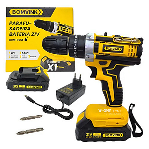 PARAFUSADEIRA BATERIA 21V BOMVINK