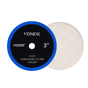 BOINA JEANS VOXER BRANCA CORTE 3 POL