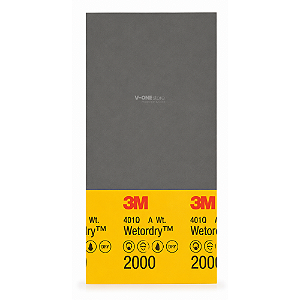 LIXA D'AGUA 3M GRÃO 2000 139x228mm (401Q)