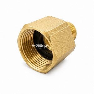 ADAPTADOR REDUTOR M22X14 PARA MANGUEIRA/PISTOLA DE ALTA PRESSÃO