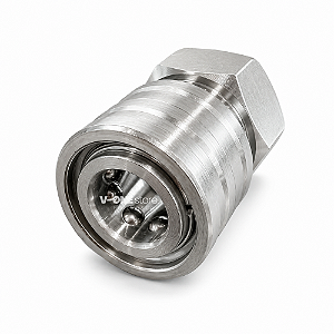 ENGATE RÁPIDO 1/4" INOX PARA M22 FÊMEA