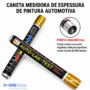 CANETA MEDIDORA DE ESPESSURA DE PINTURA AUTOMOTIVA
