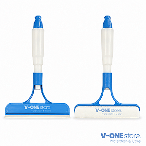 RODO DE SILICONE 3X1 PARA LIMPEZA DE VIDRO E ESPELHO 22CM